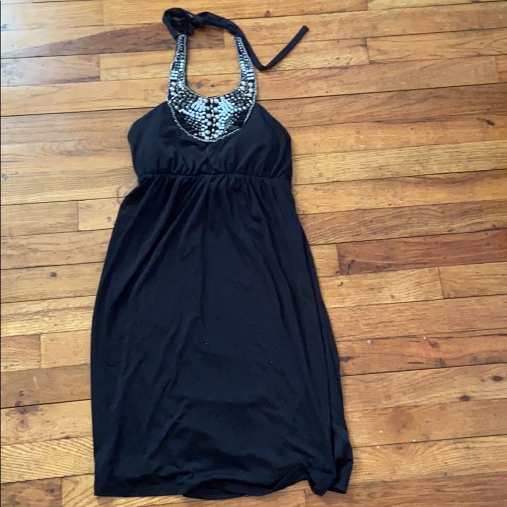 Halter Black Dress